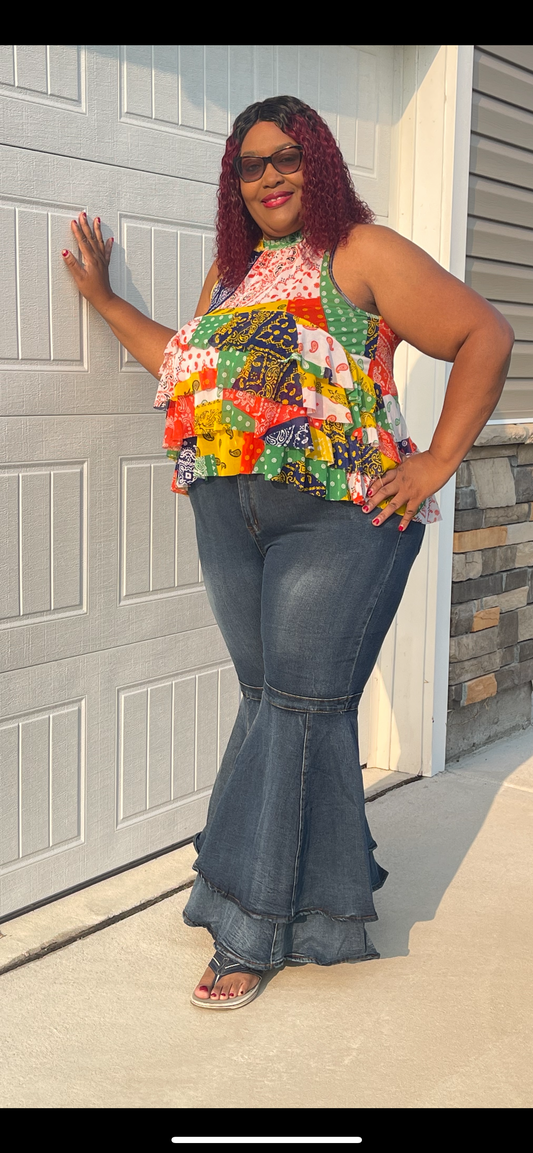 Flare up Demin Plus Only