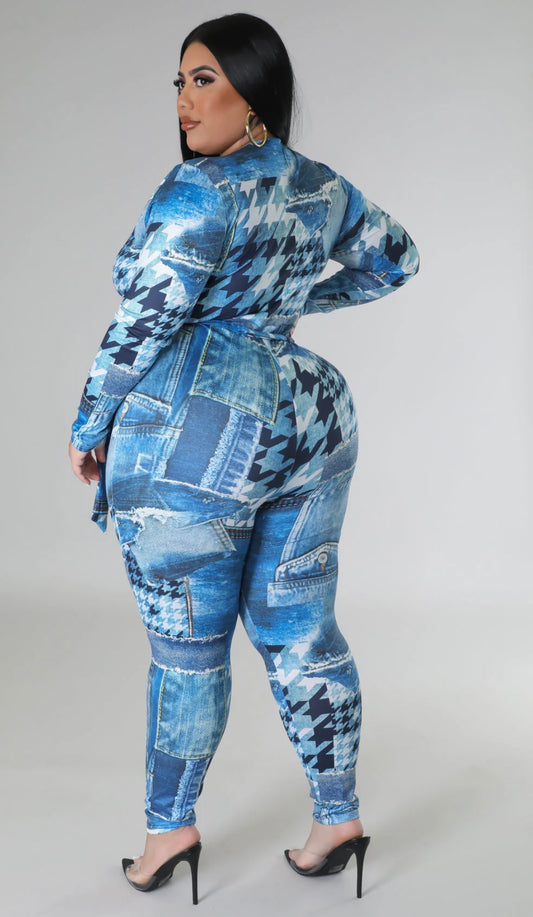 Denim All in One jumpsuit