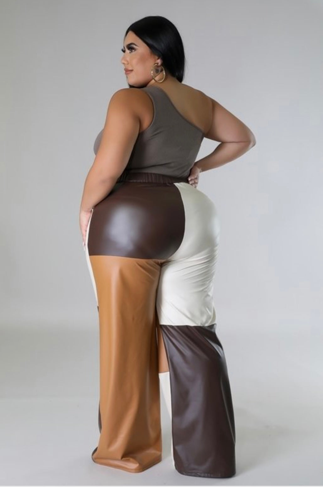 Caramel delight leather pants