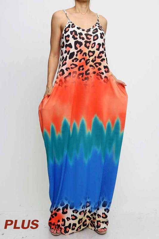 SAFARI MAXI DRESS