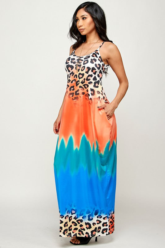 SAFARI MAXI DRESS