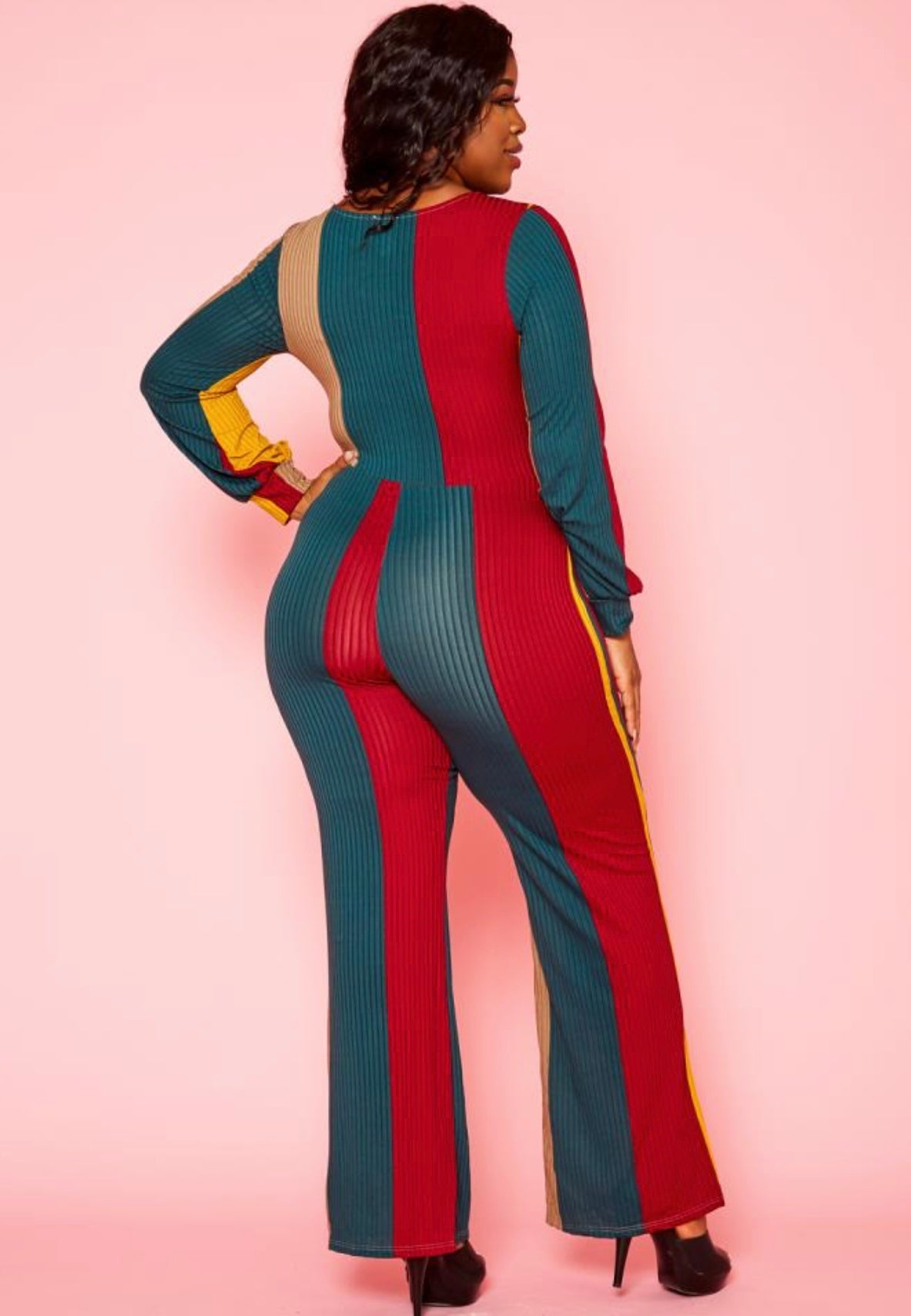 Colorblock jumpsuit