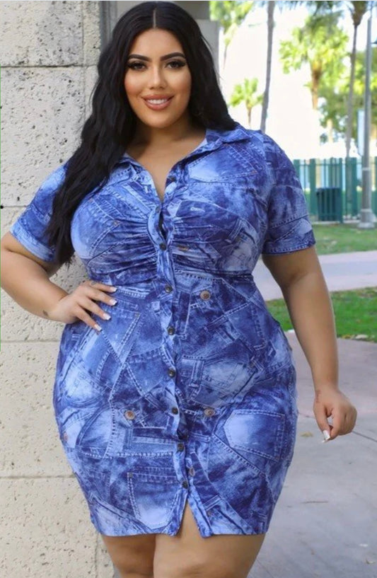 Denim Dress