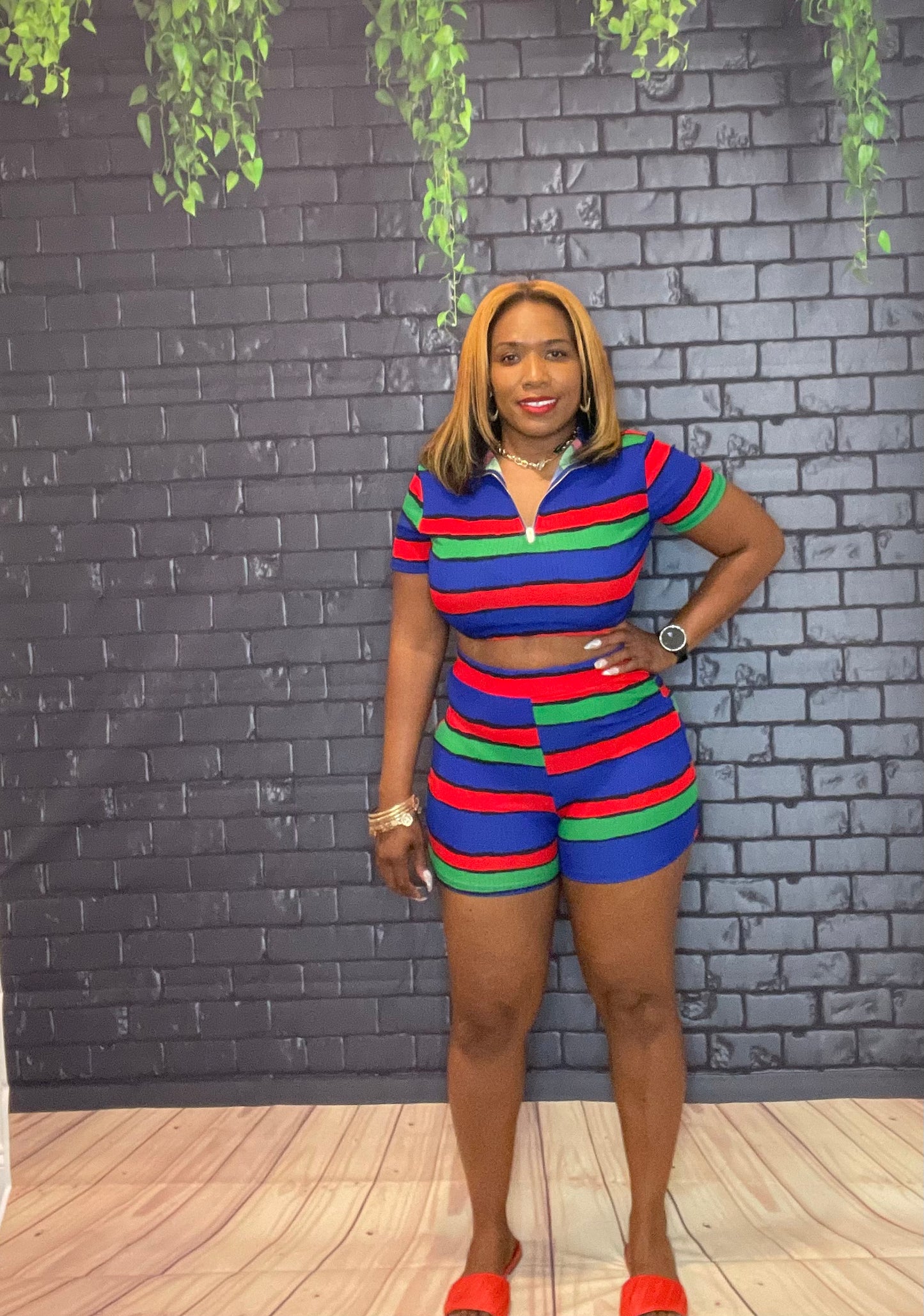 It’s summertime short set