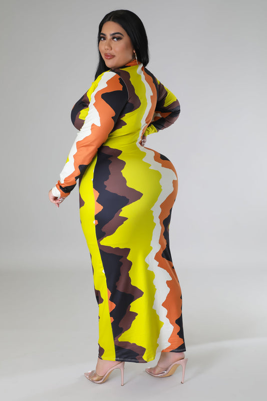 A taste of Autumn Maxi Dress