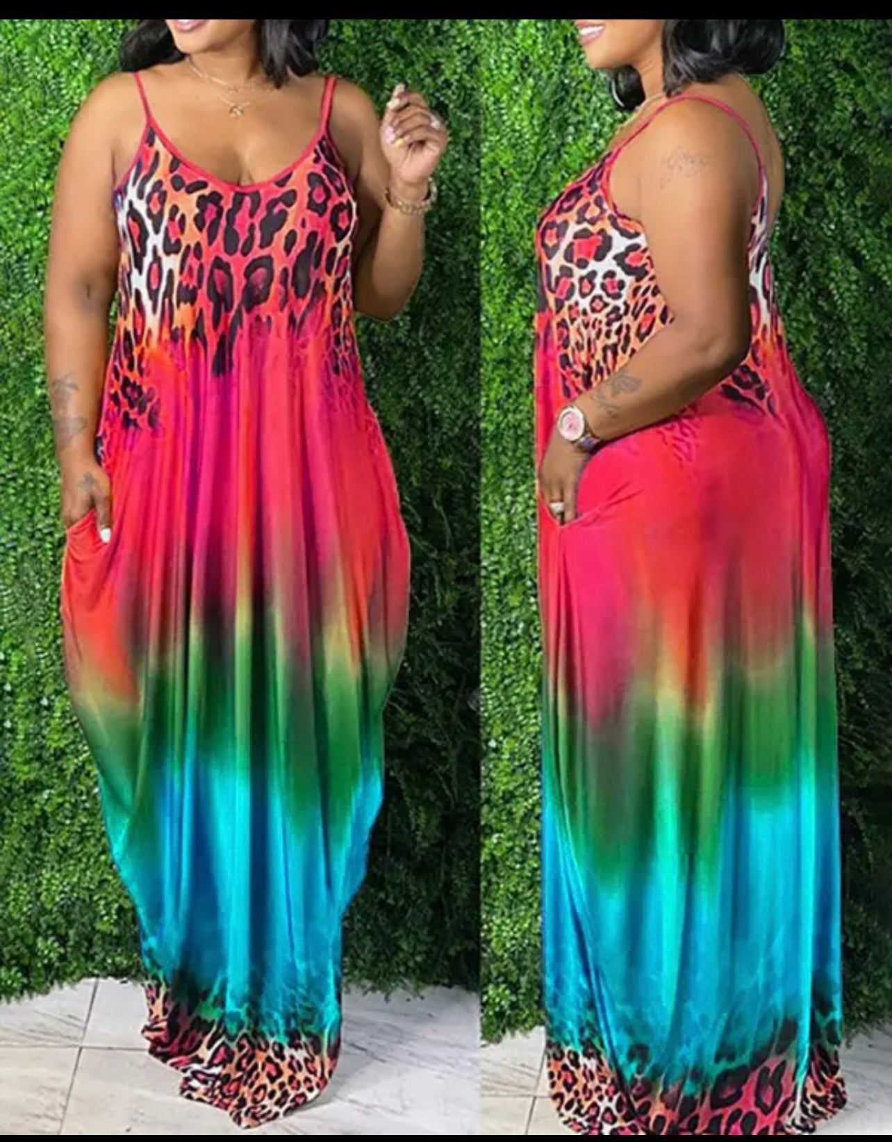 Safari 2 leopard dress