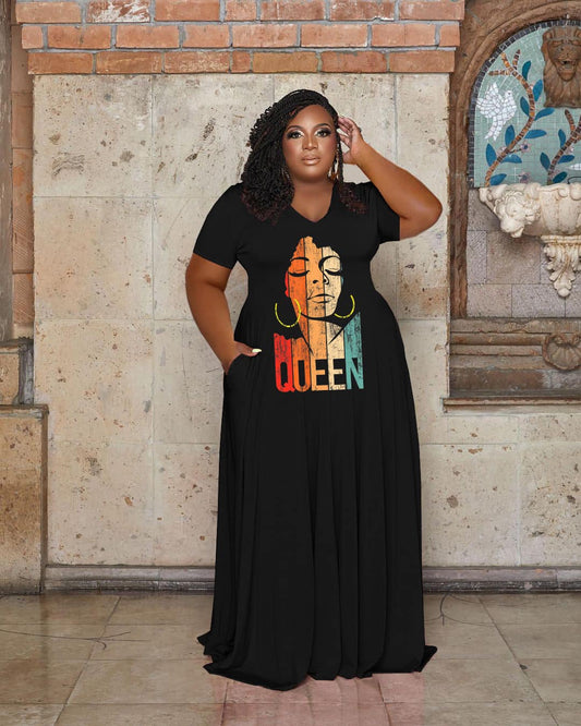The Queen 2 Maxi with sleeves