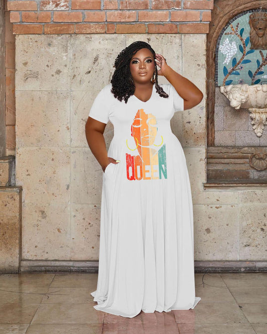 The Queen 2 Maxi with sleeves