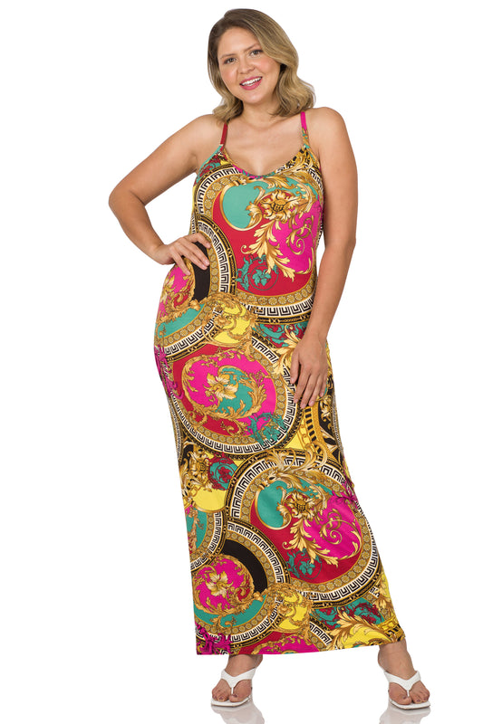 GREEK STYLE MAXI DRESS